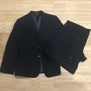 Calvin Klein Boys Black Suit Size 12